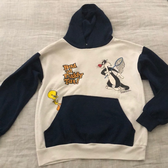 bad color block hoodie